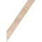 Ekena Millwork 5 1/2"W x 26"D x 38"H Traditional Smooth Knee Brace, Douglas Fir BRC06X26X38TRA00SDF - alternate 3